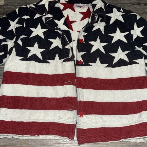 American Flag Jacket by TanTrums - Picture 3 of 14